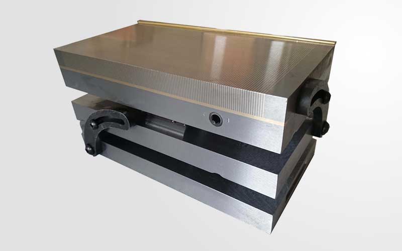Double sine permanent magnetic chuck